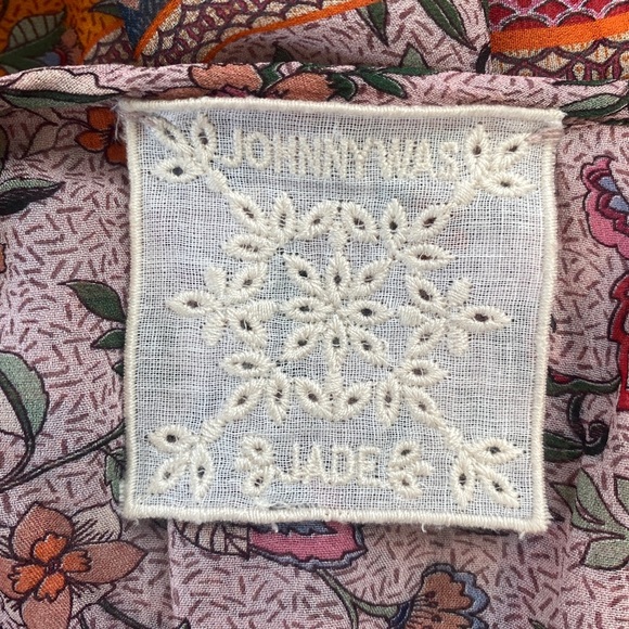 Johnny Was Maha Mini Shift Dress Floral Pink Size Medium - Picture 7 of 10